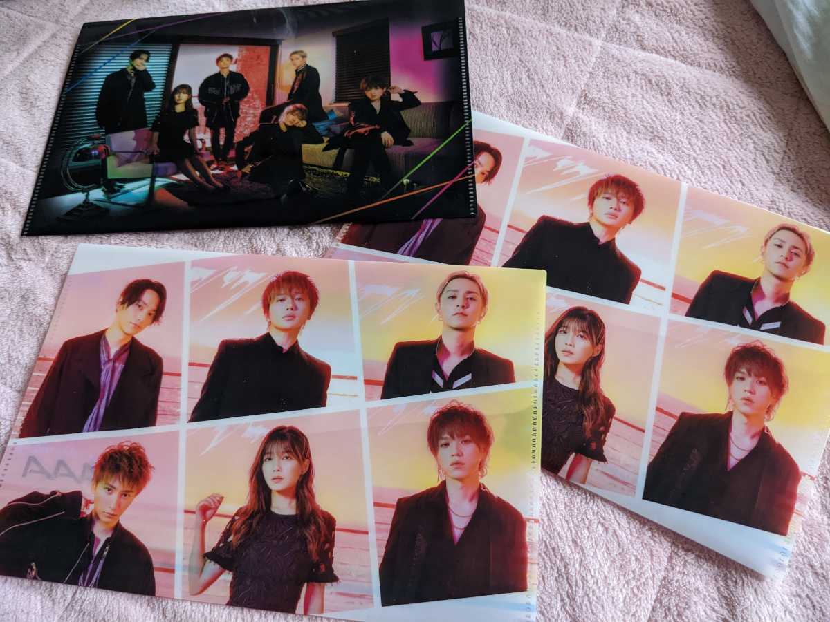 AAA B5クリアファイル 3枚 セット拍卖