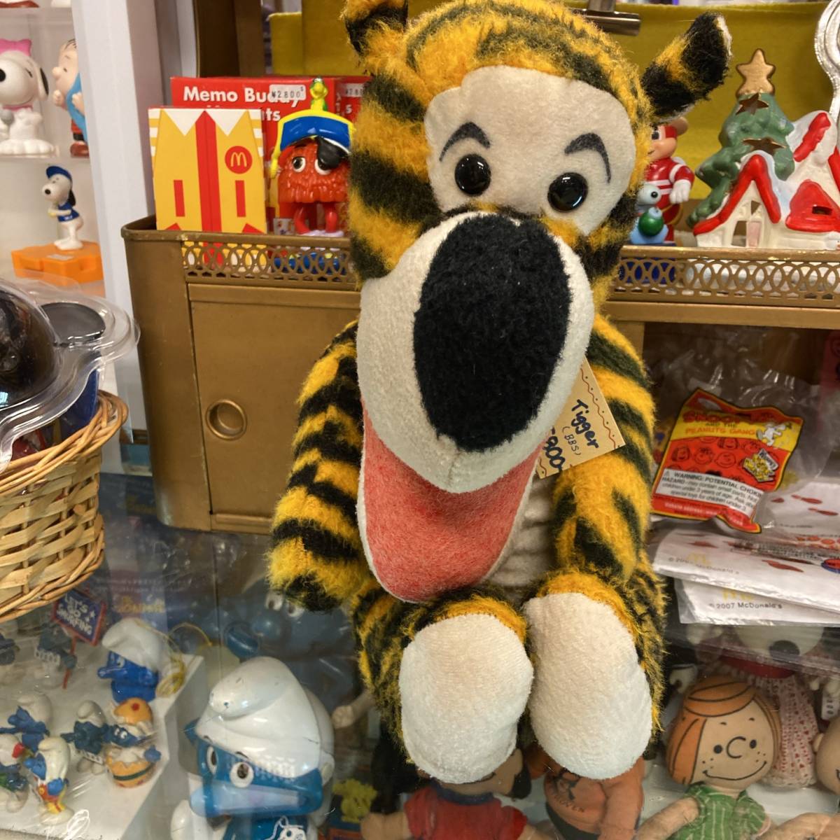 ヴィンテージ★ガンド社 SEARS W.D.P ディズニー くまのプーさん ティガー ぬいぐるみ①★レトロ拍卖