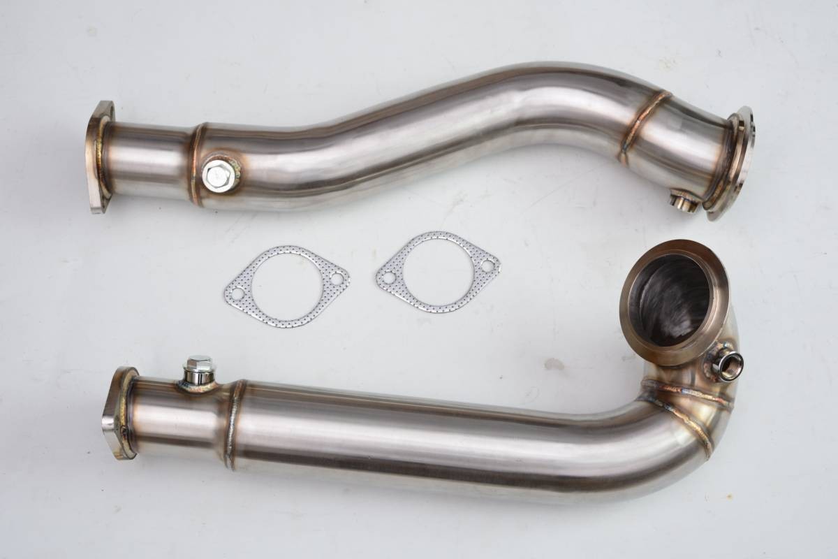 BMW N54 E60 535xi 535i ステンレス 触媒ストレート フロントパイプキャタライザー マフラー拍卖