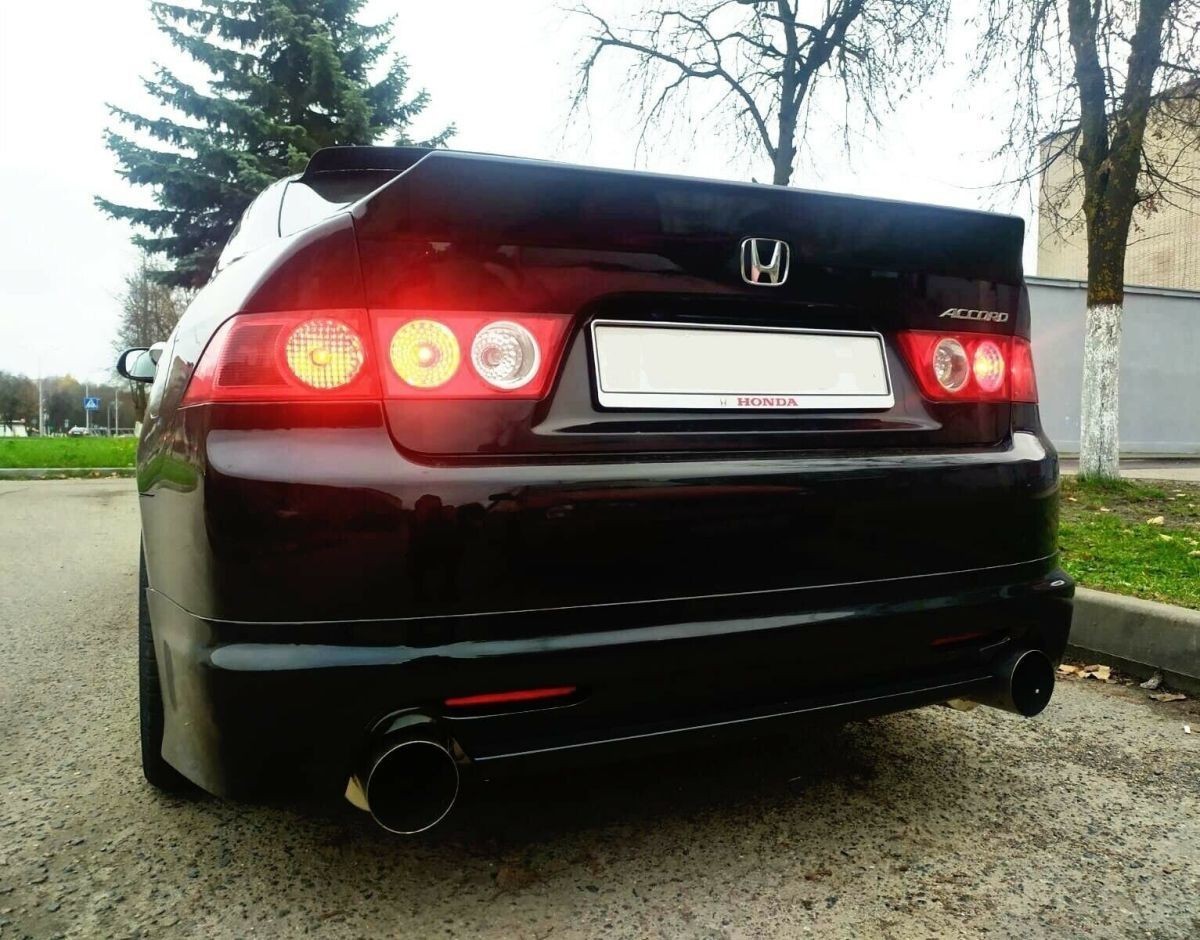 CL7 アコード ダックテール スポイラー ABS製 ウイング ホイール バンパー マフラー ヘッドライト 車高調 ホンダ ボンネット拍卖