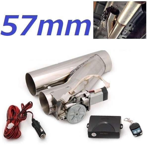 57mm マフラー可変電動バルブバイパス リモコン付き フォレスター SJG SJ5 レガシィB4 BMM BL9 BL5 アウトバック BPH BP9拍卖