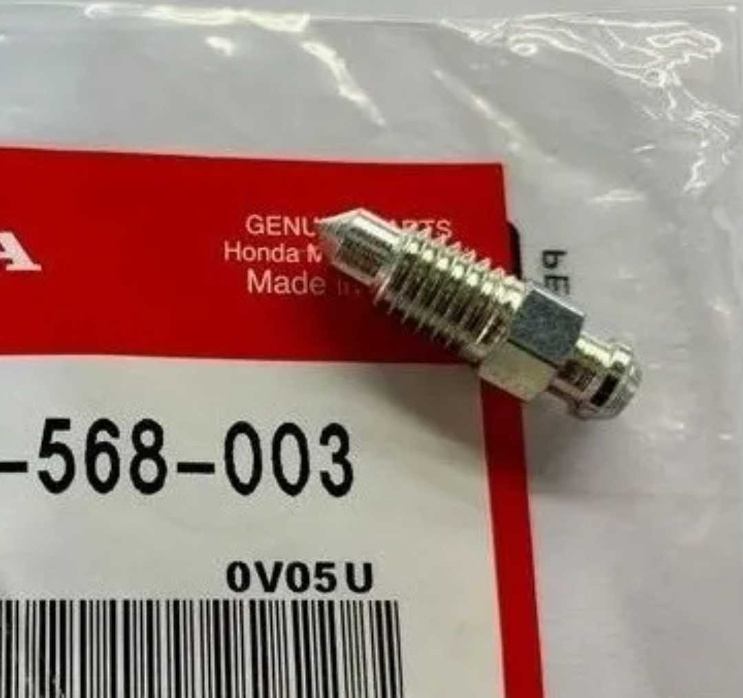 送料無料 CBX400F CBX550F CBR400F ブレーキ キャリパー エアー抜き ボルト 1個 HONDA純正拍卖