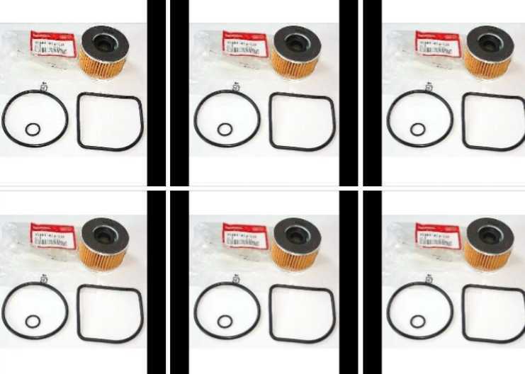 CB250T/N CB400T/N CB400D CM400T ホークⅢ CBX400F ジエイド 250 JADE HORNET CBR400F オイル フィルター エレメント HONDA 純正 6個拍卖