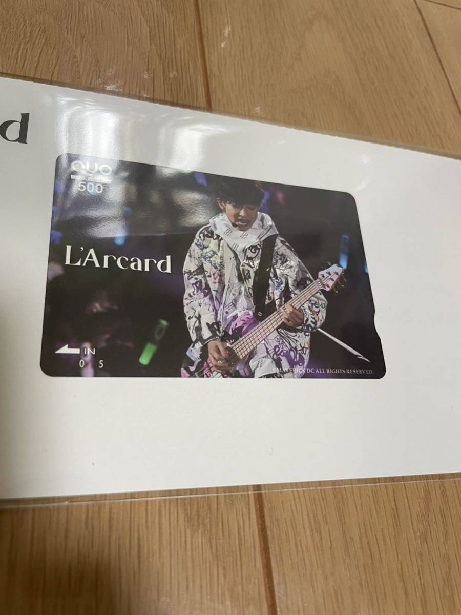 L'Arcardラルカード 非売品 QUOカード クオカード ラルクアンシエル L'Arc~en~Ciel 30th L'Anniversary LIVE TETSUYA拍卖