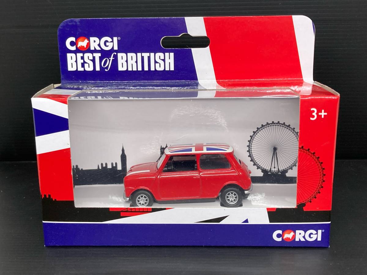 コーギー 1/36 オースチン ミニ CORGI ミニカー クラシックミニ/ユニオンジャック イギリス車拍卖