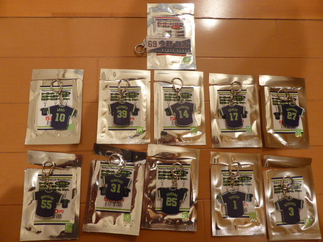 東京ヤクルトスワローズ 2022 シークレットユニホーム型キーホルダー ビジターユニホーム 他 11セット 売店 くじ 神宮球場 新品・未使用拍卖