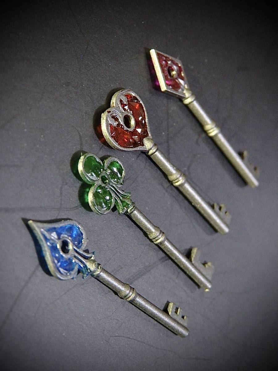 【値上げ予定】DAMTOYS製 模型 1/6 スケール 男性 女性 フィギュア用 装備 小物 レオン バイオハザード 鍵 カギ (未使用拍卖