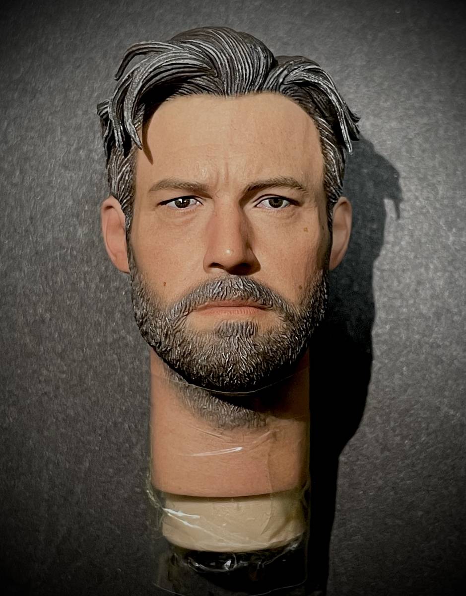 【売り切り/値上げ予定】SL Custom製 模型 1/6 スケール フィギュア用 部品 イケメン 男性 ヘッド ネック一体型 (未使用拍卖