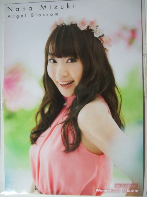 ワンダーグー 限定 水樹奈々 Angel Blossom ブロマイド 特典 WonderGOO 非売品拍卖