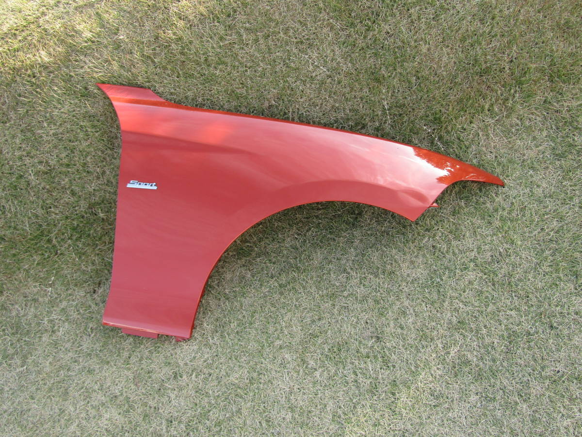 BMW F20 1シリーズ 純正 右 フロントフェンダー フェンダー オレンジ ■■ 1120801拍卖