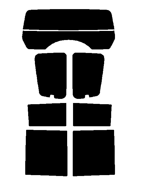 ハイパーブラック 1% パジェロ V9# 5ドア カット済みカーフィルム拍卖