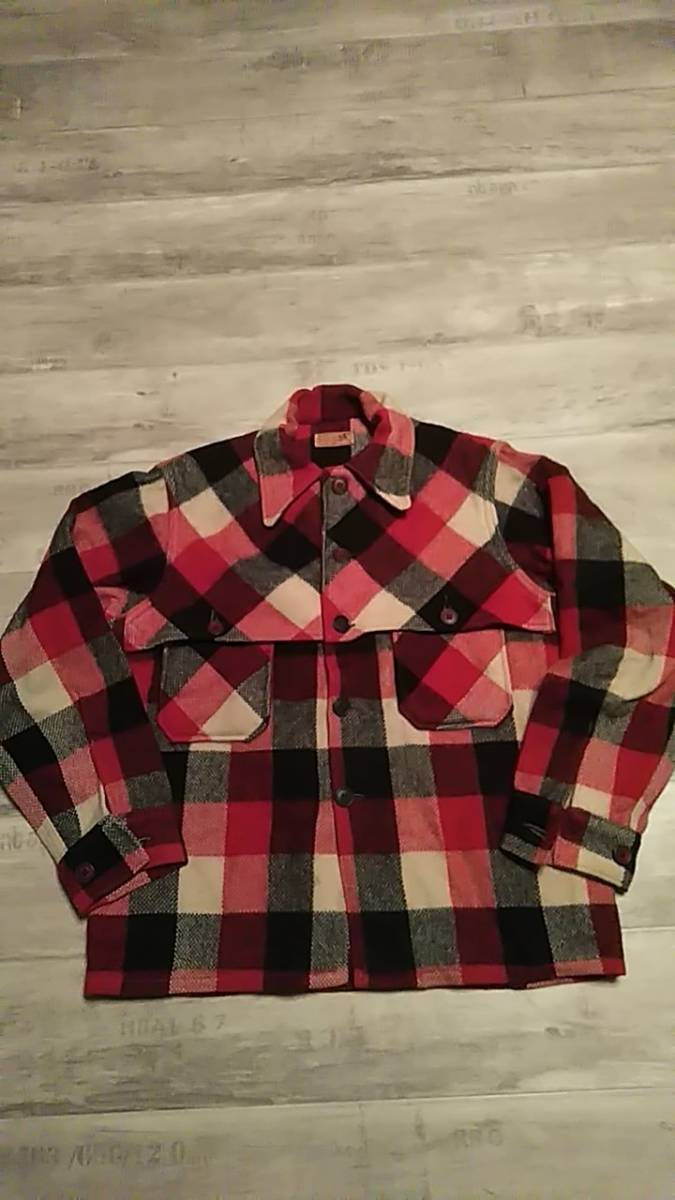 ビンテージ SPORTCLAD ウールシャツジャケット拍卖