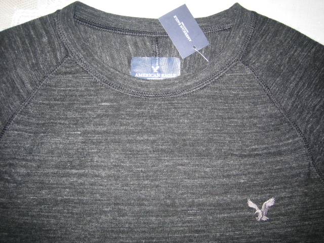 セール! レア! 残りわずか! 正規品 本物 新品 アメリカンイーグル クルーネック サーマルニット AMERICAN EAGLE ワイルド クール! XS ( S拍卖