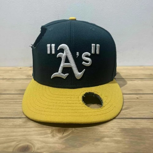 OFF-WHITE x NEW ERA MLB ATHLETICS CAP (7-3/8 58.7cm) オフホワイト ニューエラ キャップ拍卖