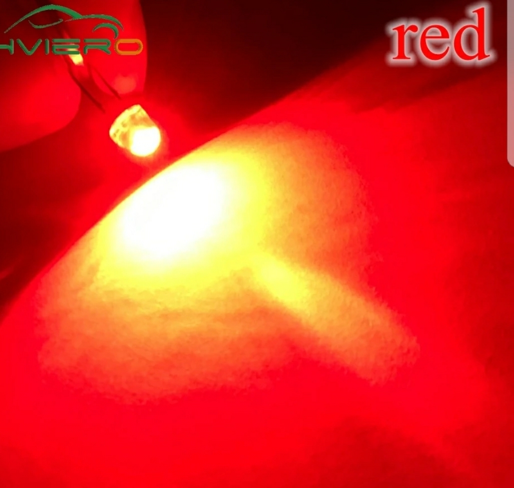 帽子型 LED レッド 100個セット拍卖