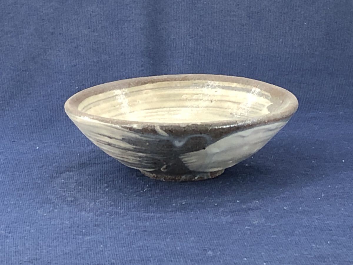 ◇唐津焼 刷毛目唐津 ぐい呑 酒盃 A-440拍卖