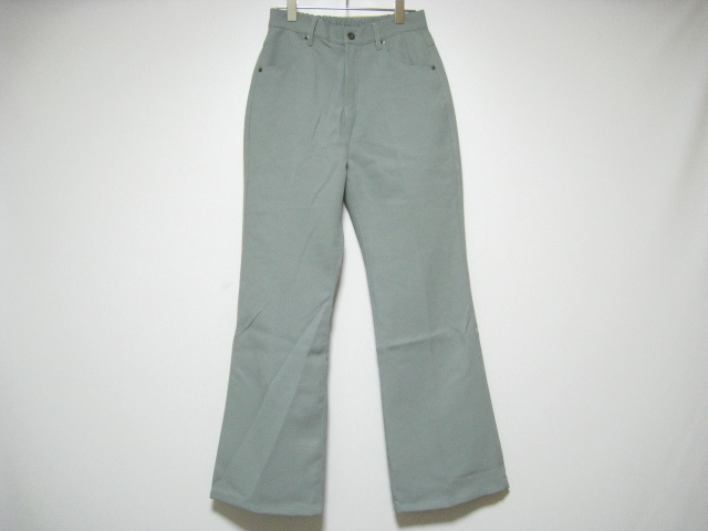 RCWB RODEO CROWNS ロデオクラウンズ ボトムス フレア パンツ ウエストゴム 水色 ライトブルー Mサイズ拍卖