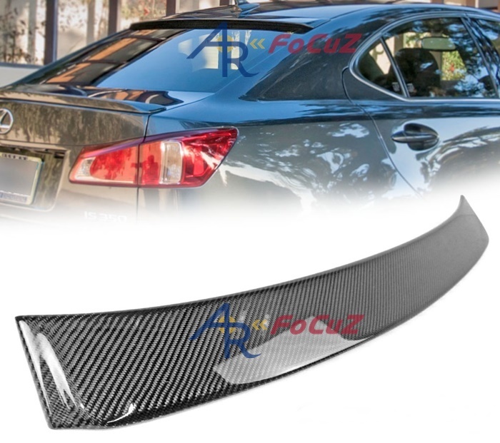 LEXUS レクサス IS 2代目 GSE2 IS250 IS350 GSE20系 リアルーフスポイラー ウイング リアルカーボン製 OEタイプ拍卖
