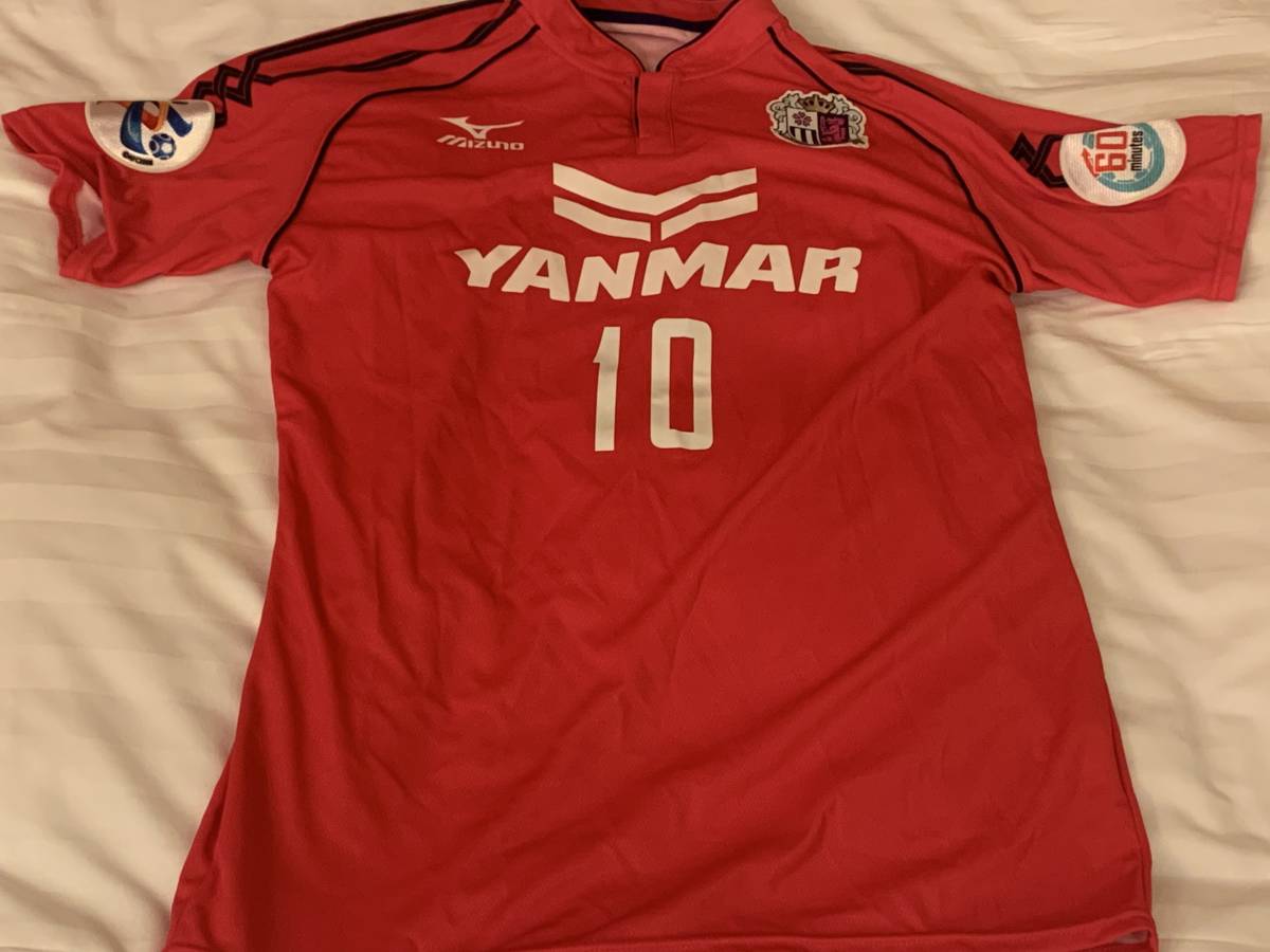 ミズノ 2014年 セレッソ大阪 AFC レプリカユニフォーム #10 フォルラン L used拍卖