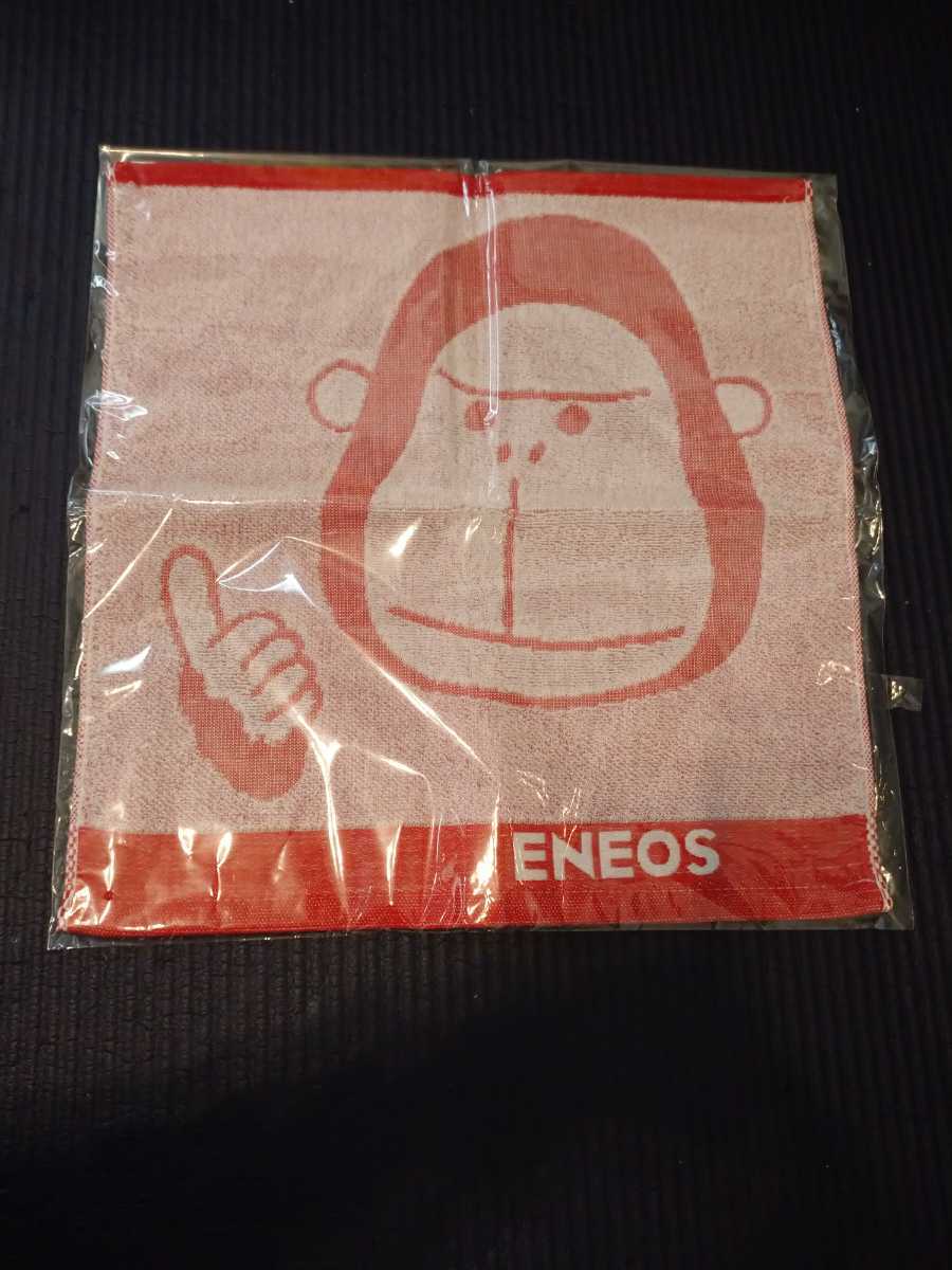 【非売品】エネゴリグッズ/ENEOSエネゴリくん ハンドタオル ①/今治タオル 日本製/色赤/稀少品!拍卖