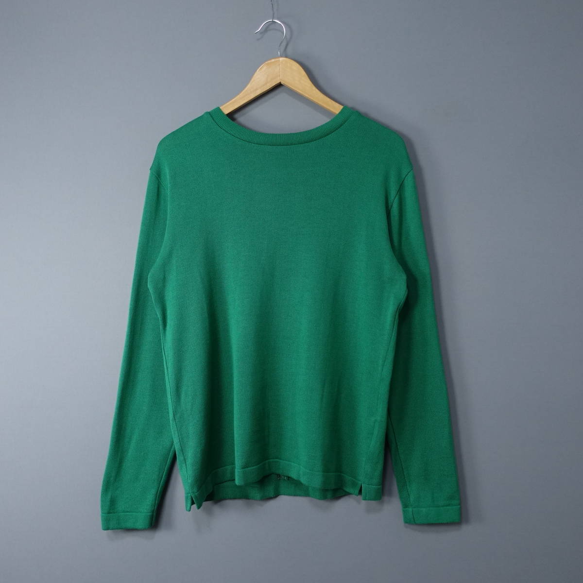 EUROKENVY/ユーロケンビー/ERKV/L/日本製/長袖/カットソーセーター/グリーン/緑/メンズ/ニット拍卖