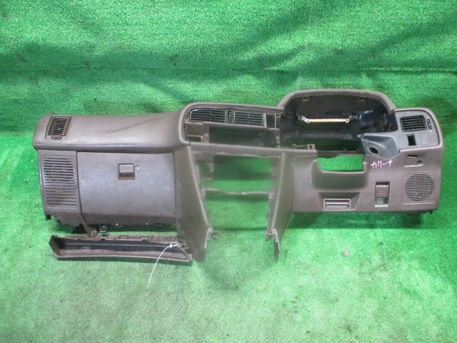 平成3年式 カリーナ AT170 インストルメントパネル インパネ トリムNo/YN13 ブロンズ系 茶色 ダッシュボード グローブボックス T17系拍卖