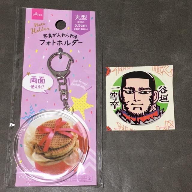 【谷垣源次郎】 ゴールデンカムイ 強者メンコシール1枚 & フォトホルダー 拍卖