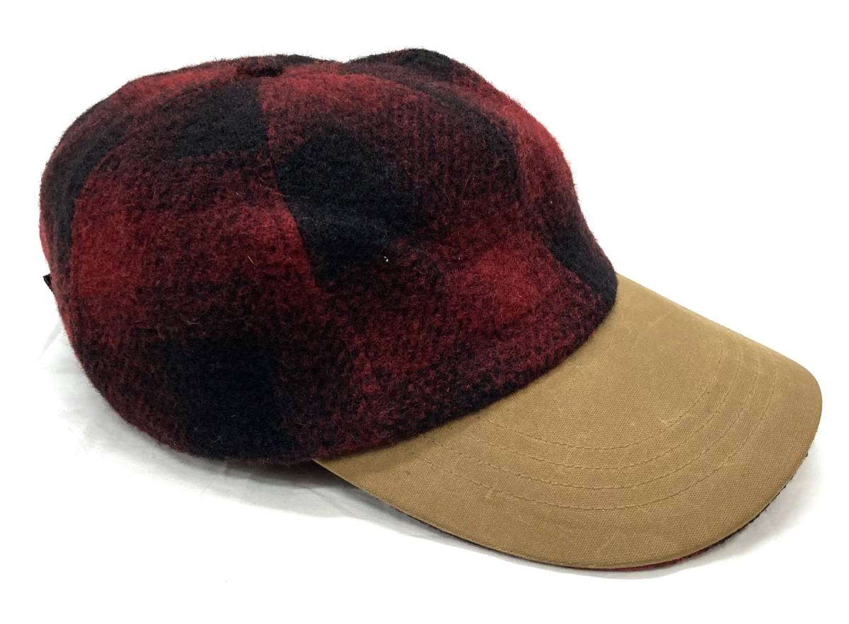 USA製 90s ビンテージ 6パネル キャップ ウールダック地 拍卖