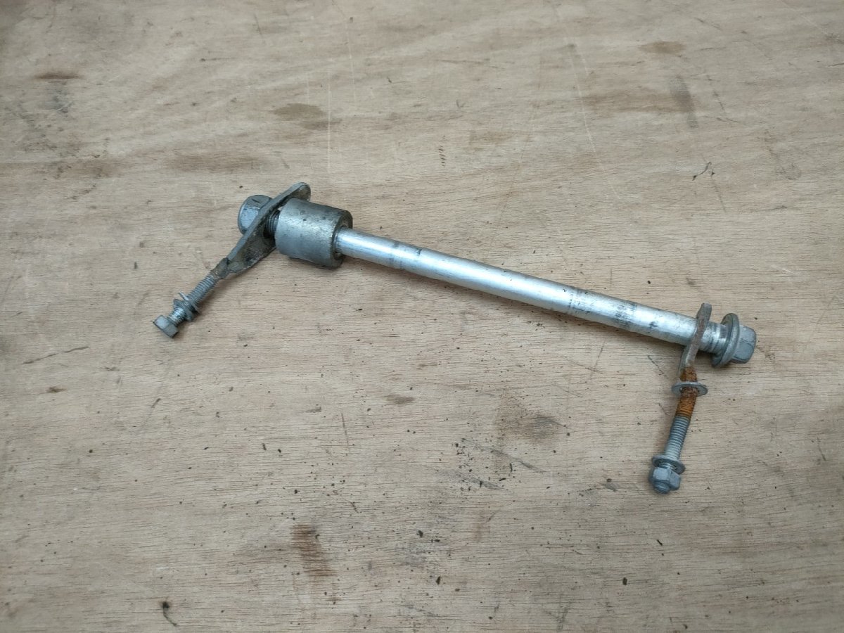 196■リアアクスルシャフト チェーンアジャスター■AA01 リトルカブ■実動車解体■拍卖