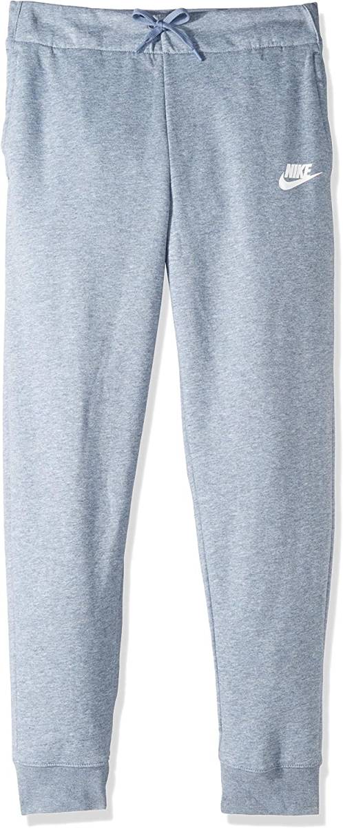 【KCM】Z-nike-369-160★展示品★【NIKE/ナイキ】ジュニア スウェットロングパンツ 起毛 939451-446 グレー サイズ160(L) 女児拍卖