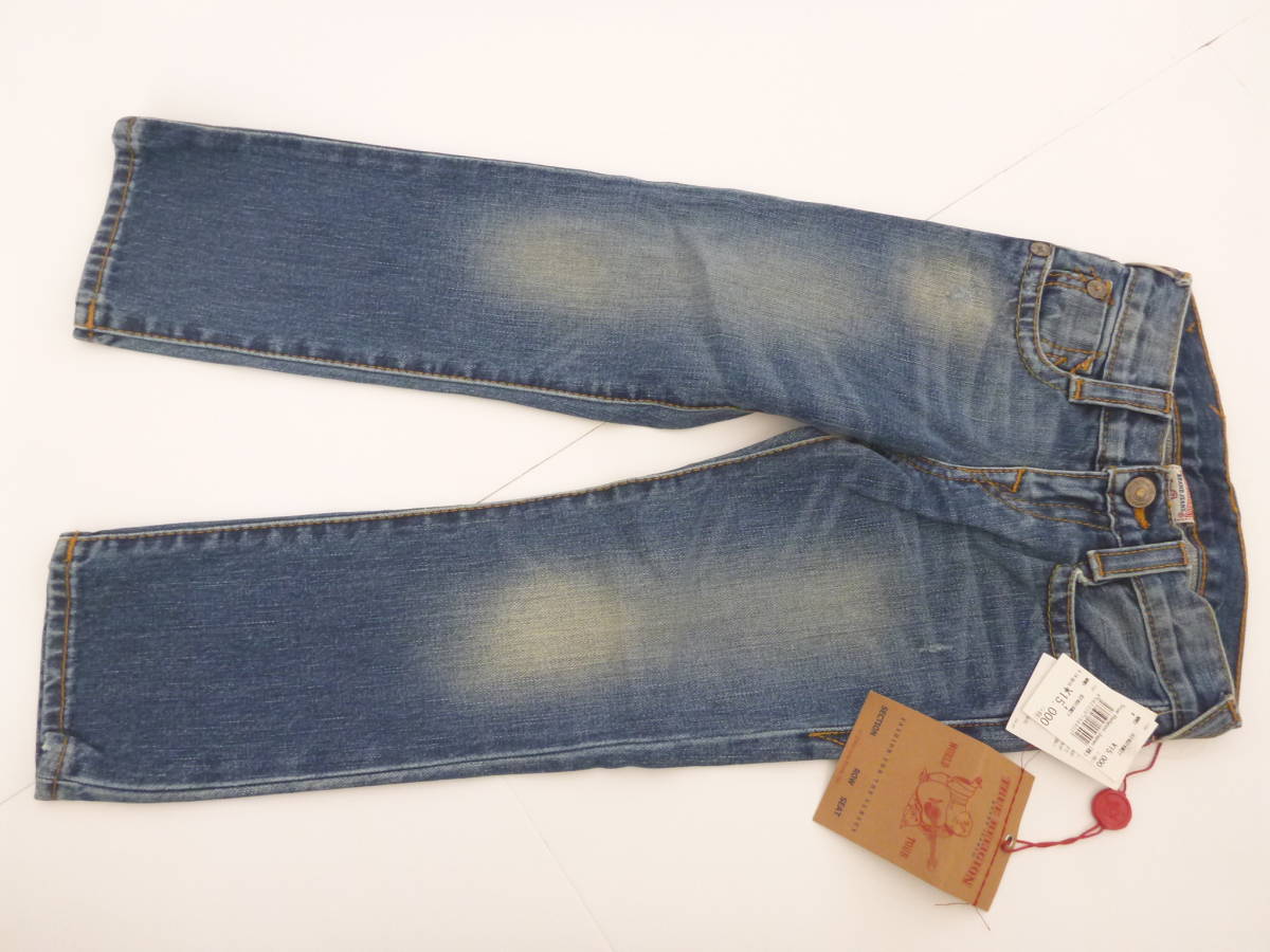 16500円 新品 TRUE RELIGION トゥルーレリジョン★ 男女兼用 ジーンズ デニムパンツ 4 110相当拍卖