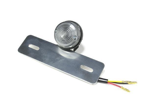 汎用 テールライト シングルタイプ クリア バイクパーツセンター拍卖