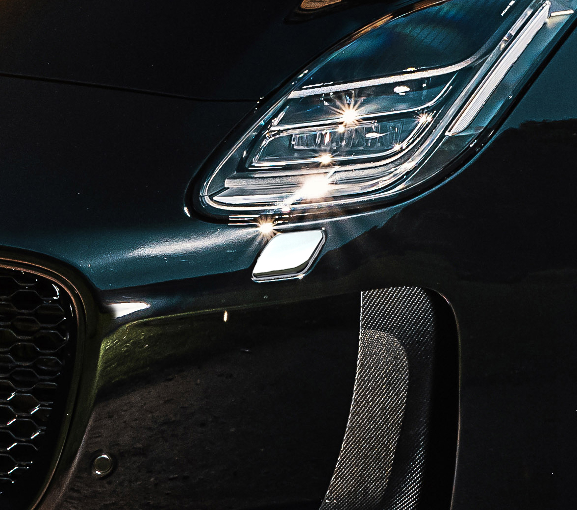 ジャガー メッキ ガッシュ ヘッドライト ウォッシャー カバー Fタイプ クーペ コンバーチブル Sクーペ Rクーペ Rコンバーチブル SVR拍卖