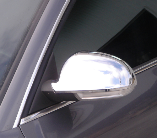 鏡面仕上げ♪ フォルクスワーゲン メッキ ドアミラー カバー ガーニッシュ イオス 2.0T V6拍卖