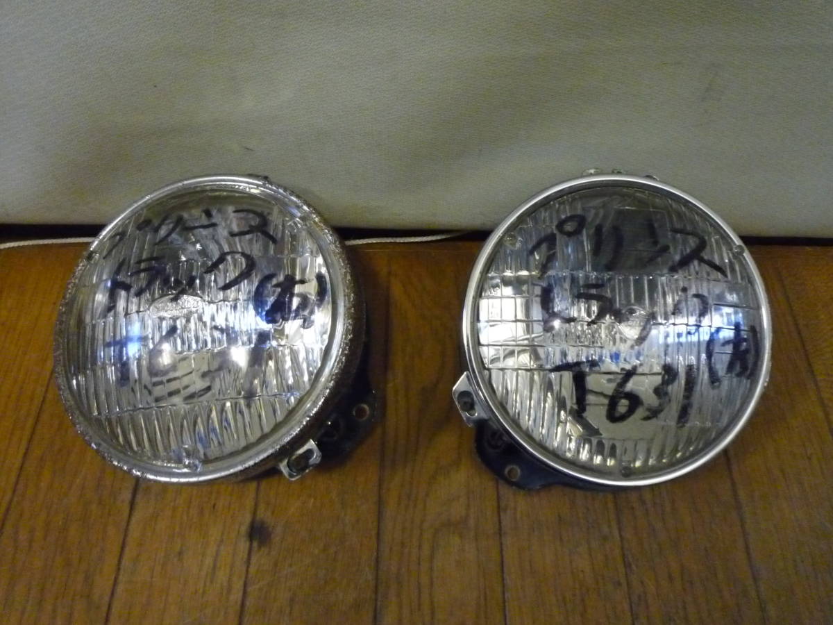 ◇中古 日産 プリンス トラック T631 クリッパー ヘッドライト 左右◇検索 オールドタイマー 高速有鉛 絶版 希少 レア レストア 修理 部品拍卖