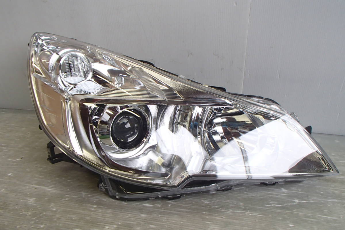 BR/BM 後期 レガシィ B4 ツーリングワゴン 純正 HID 右 ヘッド ライト ランプ 100-20061・84913AJ381 【22-1693】拍卖