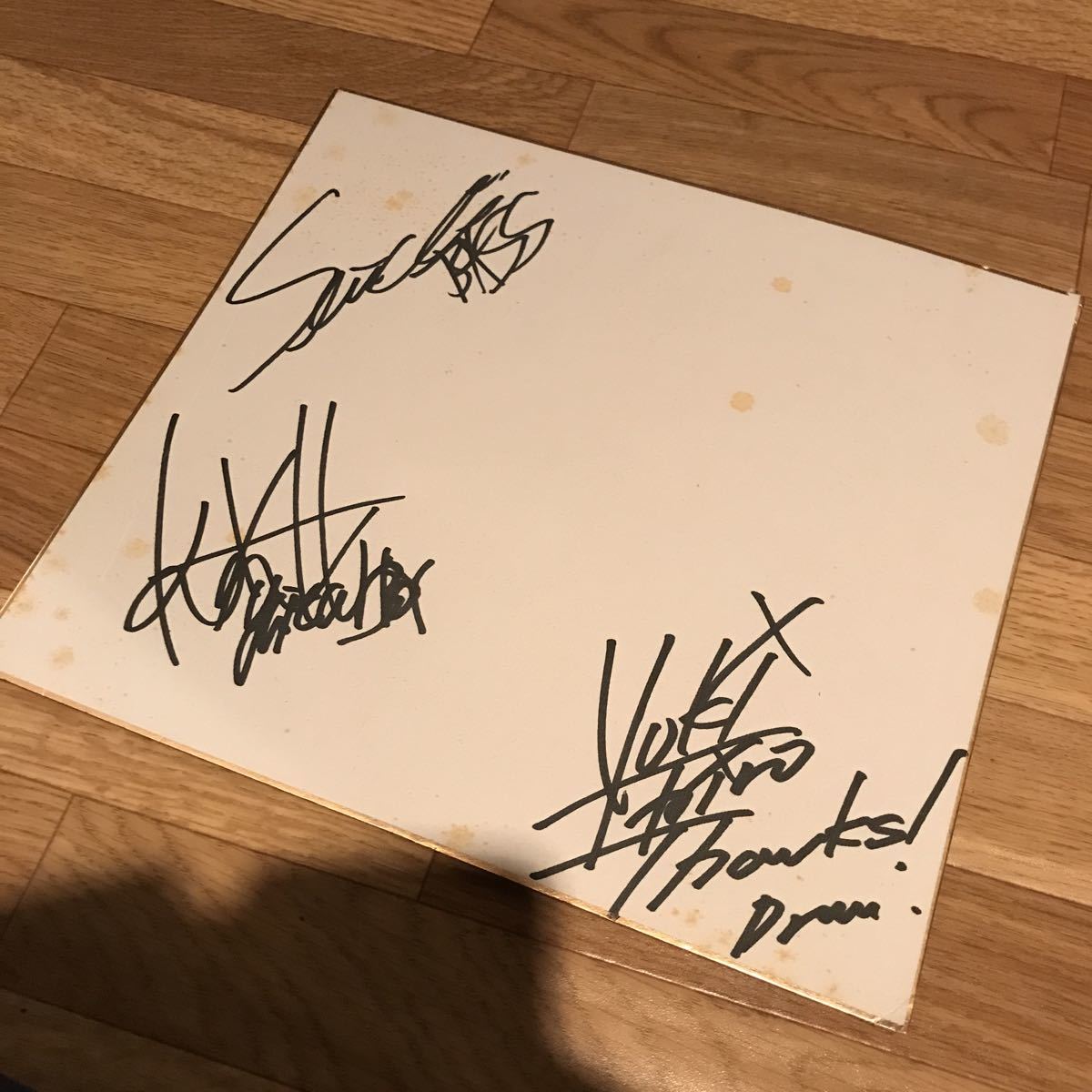 ジキル時代のラルクアンシェル ドラムのサイン拍卖