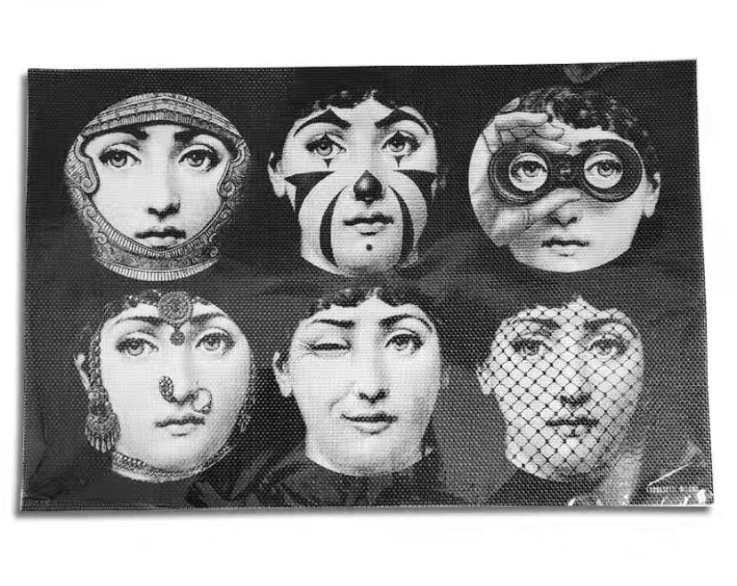 ランチョンマット キッチン フォルナセッティ Fornasetti キッチン拍卖