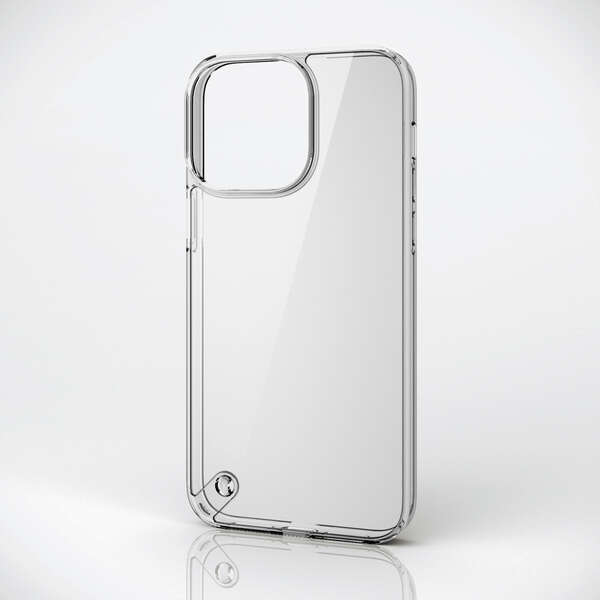 iPhone14 Pro Max用ハイブリッドケース 側面にTPU素材を、背面に透明度の高いポリカーボネート素材を使用: PM-A22DHVCKCR拍卖