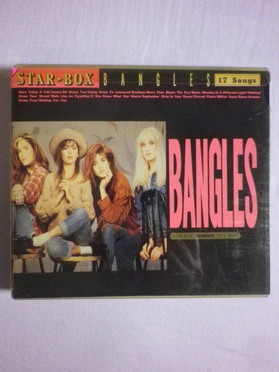 『Bangles/Star Box(1989)』(1989年発売,25DP-5600,廃盤,国内盤,歌詞対訳付,ブックレット付,Walk Like An EgyptianEternal Flame)拍卖