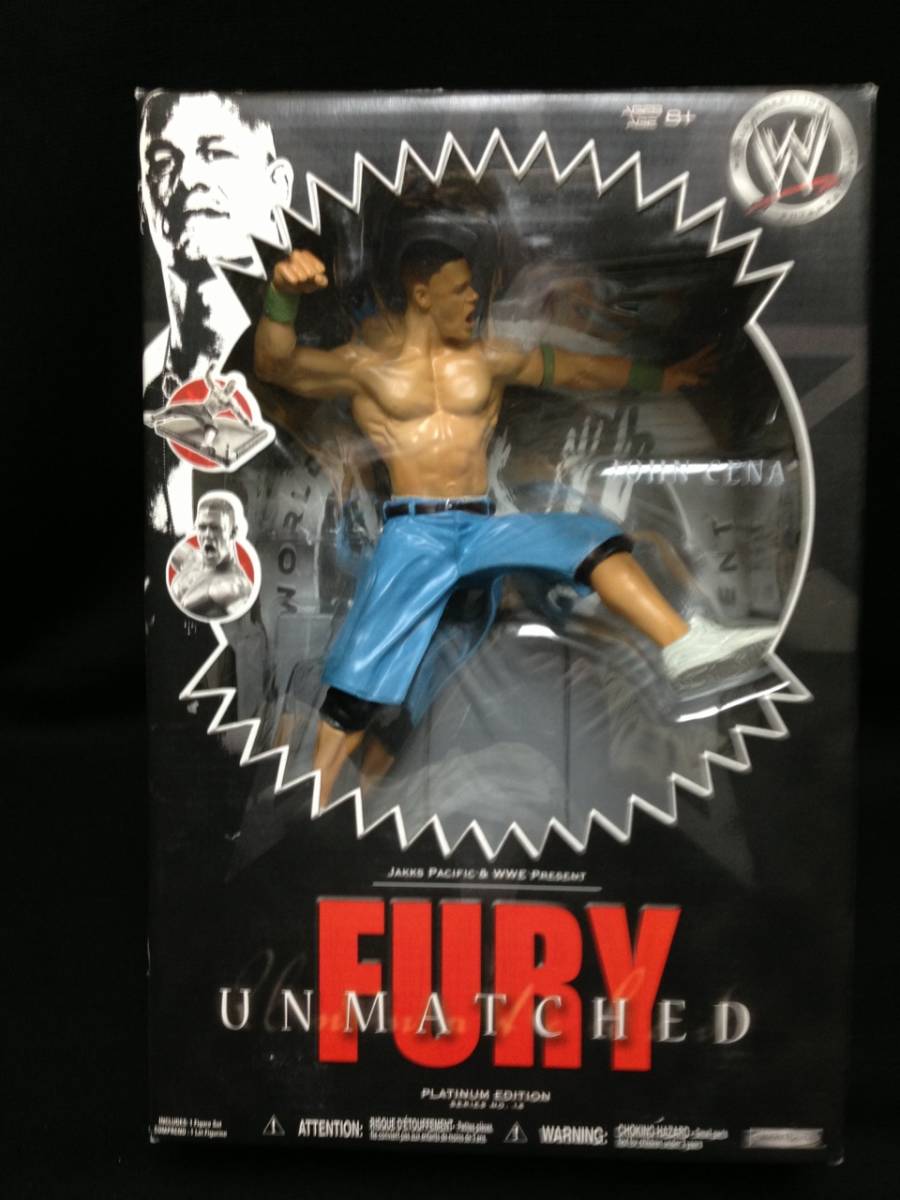 JAKKS:WWE UNMATCHED FURY SERIES 16 ジョン・シナ(未開封品)拍卖