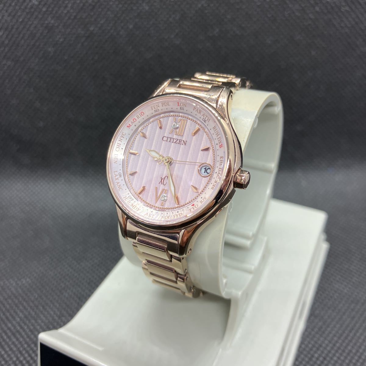 即決 CITIZEN シチズン XC エコドライブ 腕時計 H246-T024696拍卖