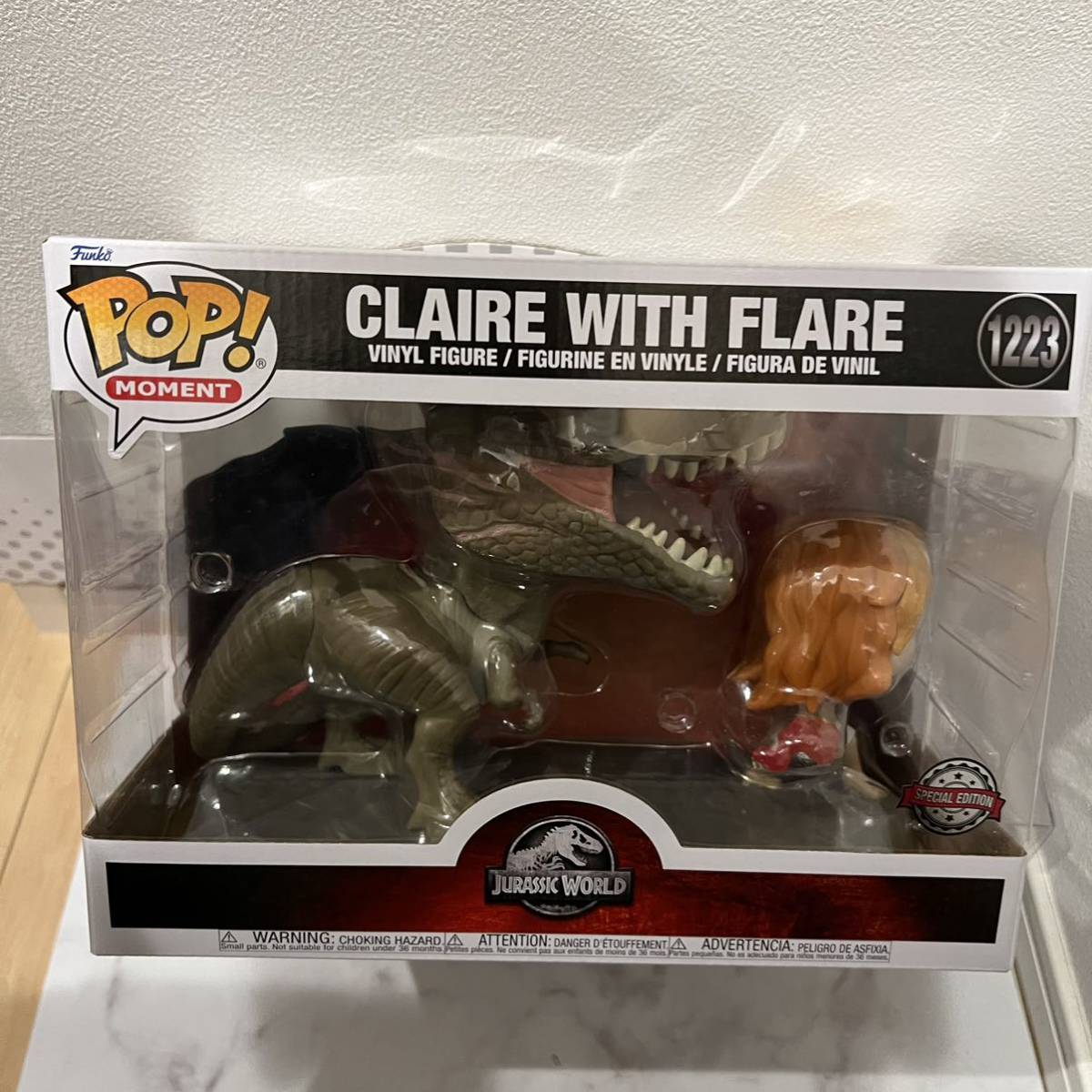 FUNKO POP! ジュラシックワールド クレア 発煙筒限定拍卖