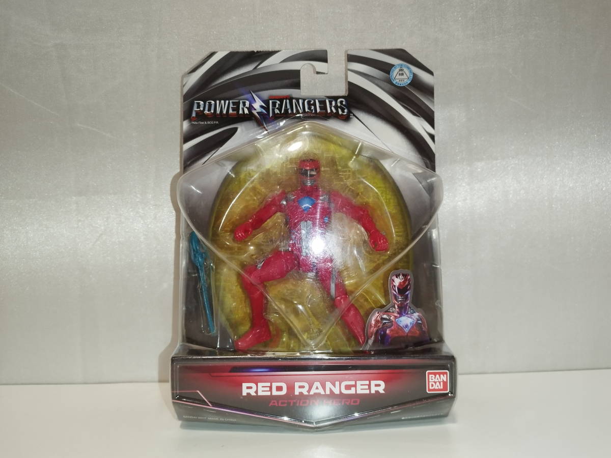 未開封品 パワーレンジャー 5インチ レッドレンジャー アクションフィギュア拍卖