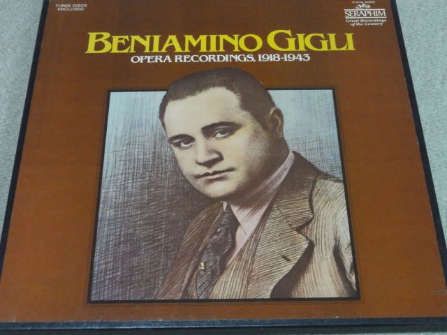 ジーリ オペラ録音1918-1943 米エンジェル 美品拍卖