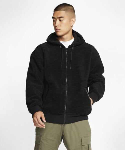 ナイキ SB メンズ シェルパ スケートボードパーカー L拍卖