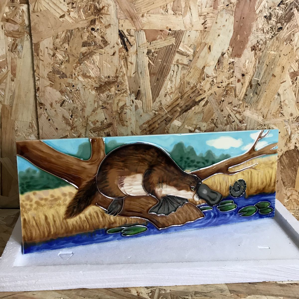 k ハンドメイド作品 カモノハシ 動物 アンティーク 美品拍卖