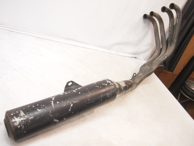 CBR400R純正マフラー ザラザラですが、穴あきはなし。NC23 KT8刻印拍卖