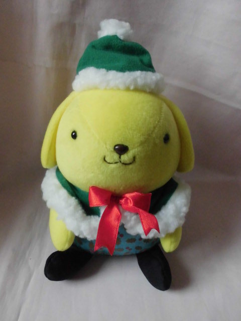 ポムポムプリン ぬいぐるみ (19) クリスマスの衣装 プリンちゃん <221207>拍卖