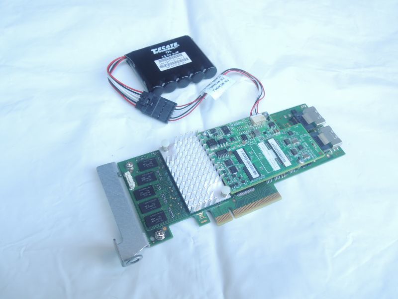 Fujitsu D3116C PCIe 3.0 SAS Raid Controller CacheVault/Capacitor付き 動作画面有拍卖